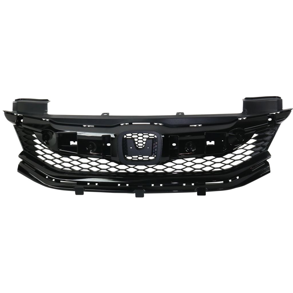 HONDA ACCORD COUPE GRILLE BLK**CAPA** OEM#71121T3LA51 2016-2017 PL#HO1200230C
