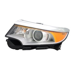 FORD TRUCKS & VANS EDGE HEAD LAMP ASSY LEFT (Driver Side) (HALOGEN)(W/BRIGHT CHROME BEZEL)(EXC SPORT) OEM#BT4Z13008B 2011-2014 PL#FO2502291