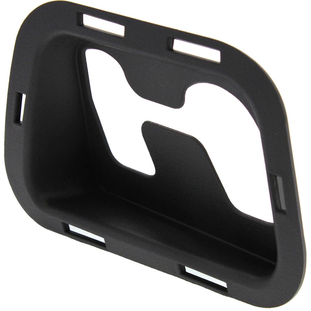 GM TRUCKS & VANS TAHOE (CHEVY) FRONT BUMPER TOW HOOK OPNG COVER LEFT (Driver Side) (W/ROUND FOG)(WO/OFFROAD) OEM#15893976 2007-2014 PL#GM1029102