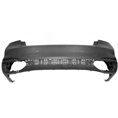 BMW BMW 7 SERIES HYBRID (740e/745e) REAR BUMPER COVER PRIMED (W/PARK ASSIST SYSTEM)(740i/750i/750iL)(WO/M PKG) OEM#51127427622 2017-2019 PL#BM1100359