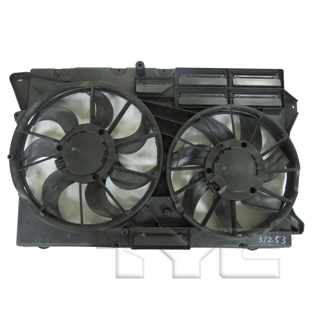 FORD TRUCKS & VANS EXPLORER POLICE UTILITY RADIATOR & A/C FAN ASSEMBLY (3.5L W/TURBO) OEM#DB5Z8C607D 2016-2019 PL#FO3115206
