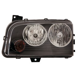 DODGE CHARGER HEAD LAMP ASSY LEFT (Driver Side) (HALOGEN)(FROM:11-8-06) **CAPA** OEM#4806165AK 2007-2010 PL#CH2502206C