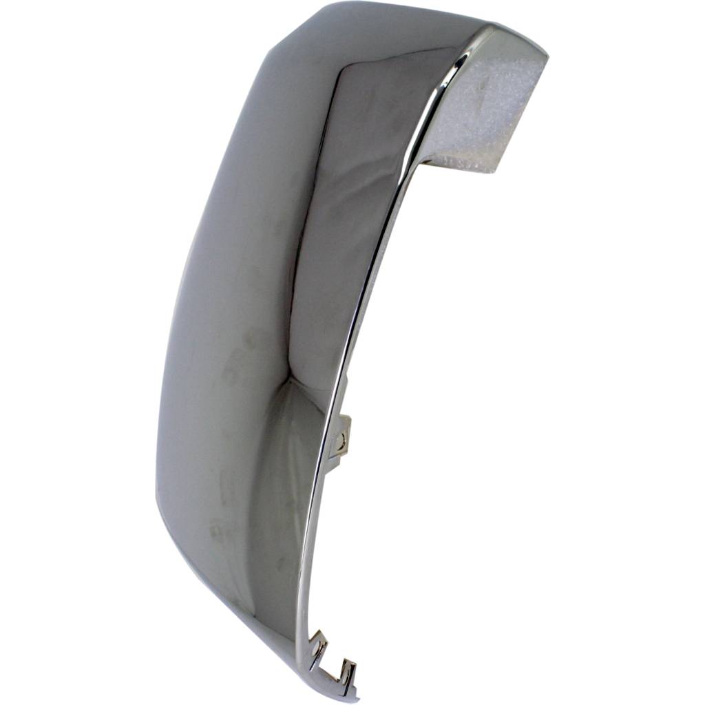 GM TRUCKS & VANS SILVERADO/PU 2500/3500 (CHEVY) FRONT BUMPER END RIGHT CHROME (WO/FOG) OEM#15839254 2007-2010 PL#GM1017107