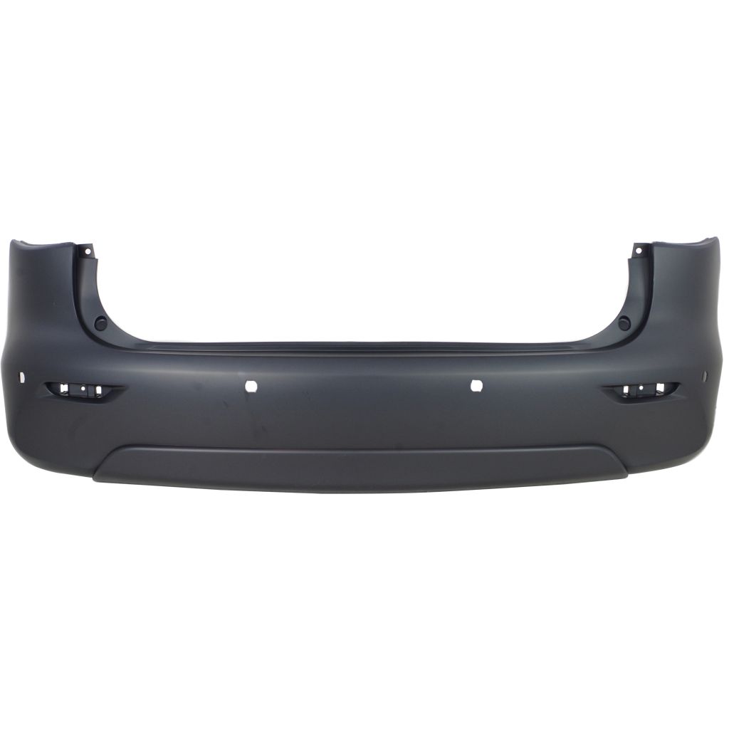 INFINITI QX60 REAR BUMPER COVER PRIMED (W/ 4 SENSOR)(WO/TOW) OEM#850223JA0H 2014-2015 PL#IN1100148