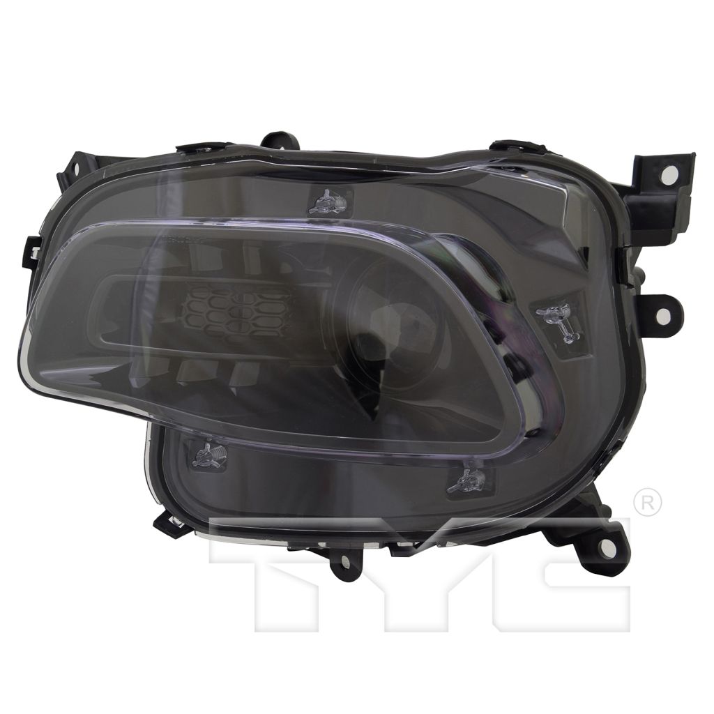 JEEPVEHICLE CHEROKEE HEAD LAMP ASSY LEFT (Driver Side) (HALOGEN)(BLACK BEZEL)(LOWER)**CAPA** OEM#68292993AB 2016-2018 PL#CH2502313C