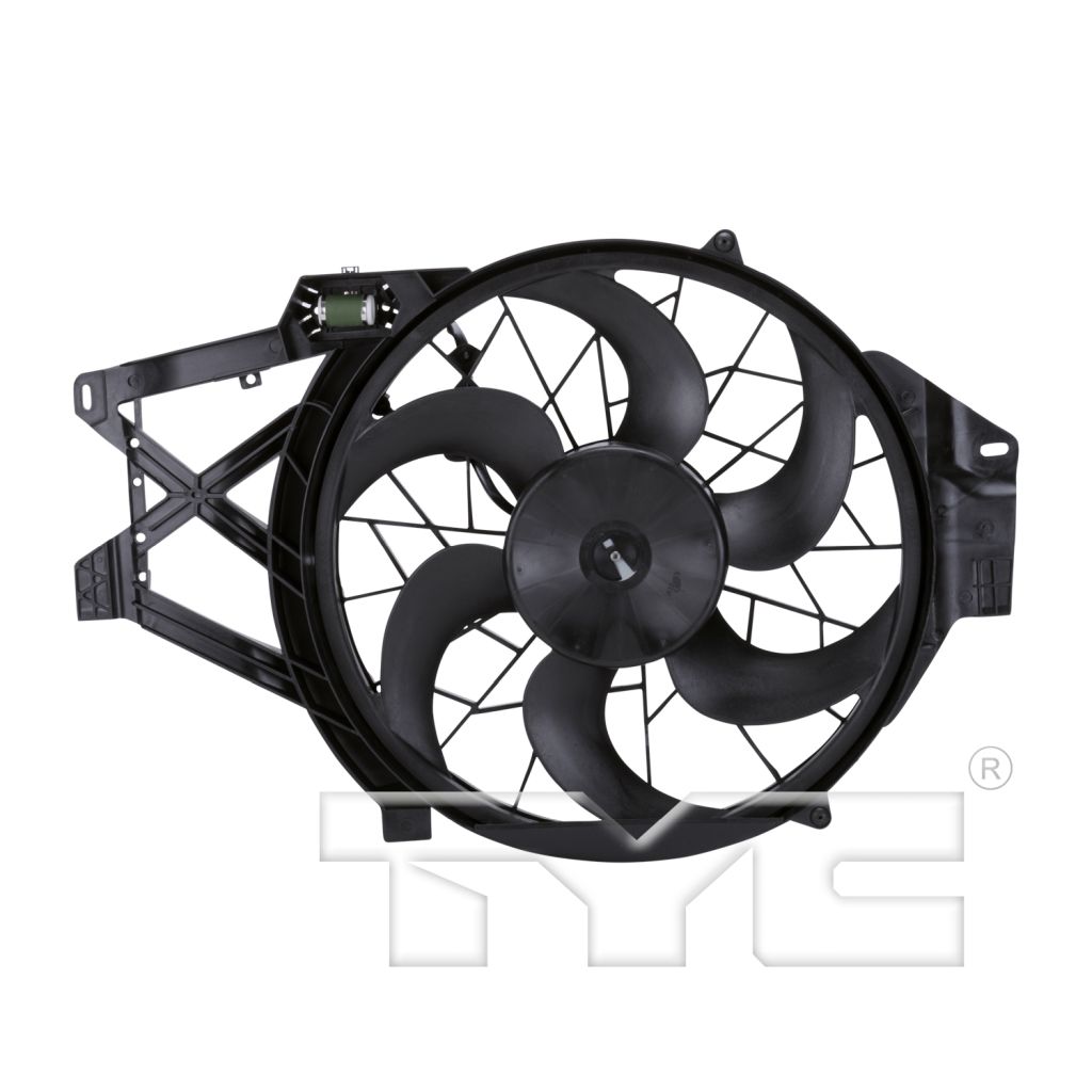 FORD MUSTANG RADIATOR & A/C FAN ASSY (4.6L)(SINGLE FAN) OEM#3R3Z8C607AA 2001-2004 PL#FO3115120