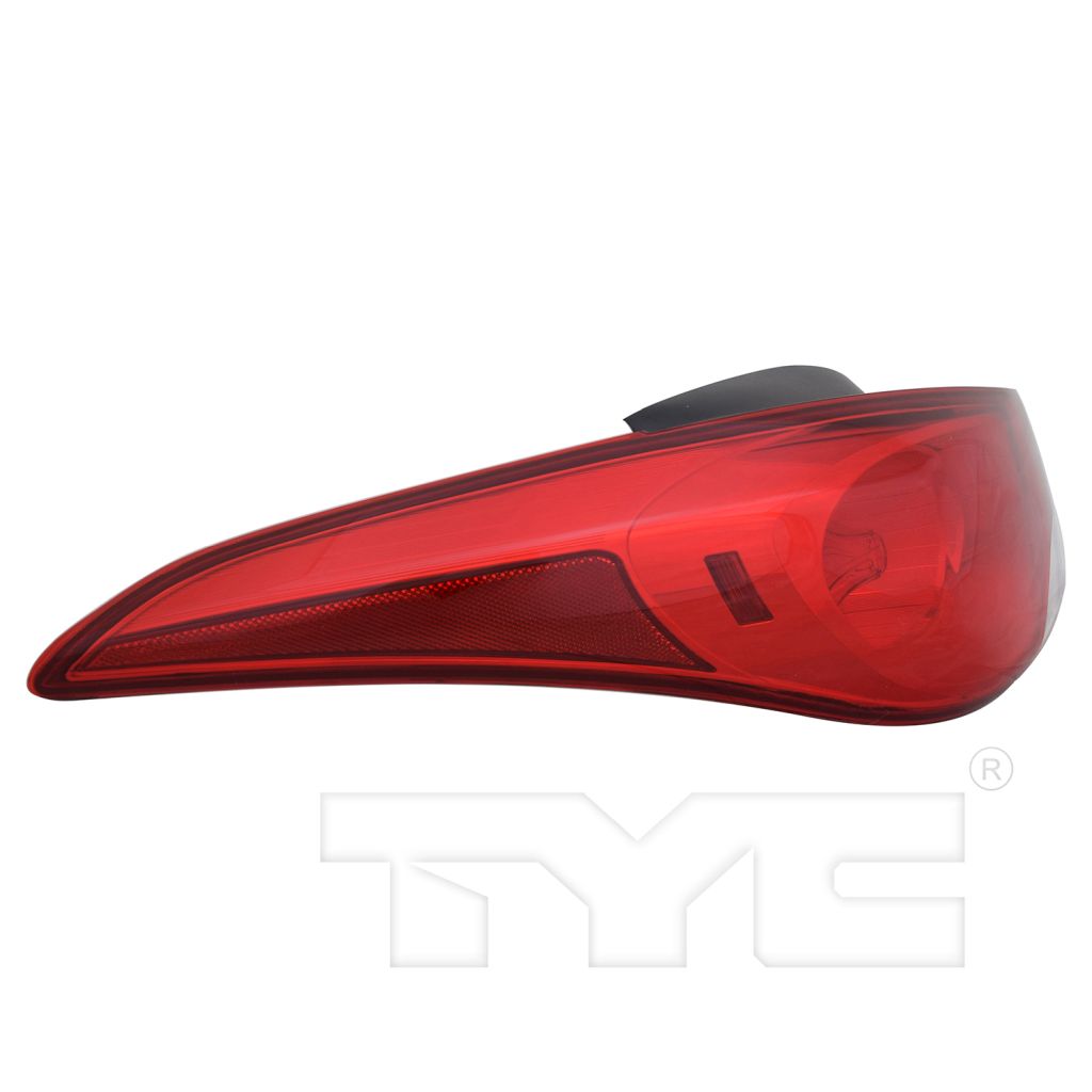 HYUNDAI ELANTRA SEDAN TAIL LAMP ASSEMBLY LEFT (Driver Side) (USA BUILT)(STD BULB) OEM#924013Y000 2011-2013 PL#HY2804119