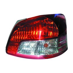 TOYOTA YARIS SEDAN TAIL LAMP UNIT RIGHT (Passenger Side) (BASE W/O SPORT PKG)**CAPA** OEM#8155152600 2007-2012 PL#TO2819133C