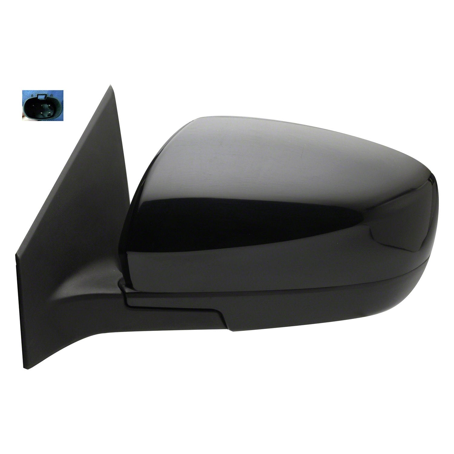 MAZDA CX-9 DOOR MIRROR LEFT (Driver Side) POWER/ NOT HEATED (WO/SIGNAL LAMP)(WO/BLIS)(CNVX) OEM#TE736918ZG-PFM 2010-2015 PL#MA1320173