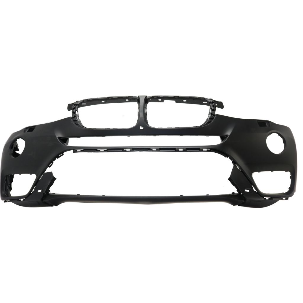 BMW BMW X3 FRONT BUMPER COVER PRM(W/LED FOG)(W/SENSOR)(W/CAMERA)(WO/M PKG)**CAPA** OEM#51117389903 2015-2017 PL#BM1000354C