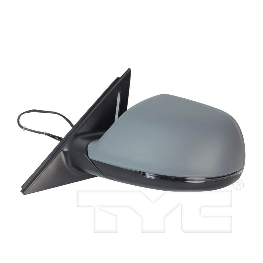AUDI Q5 / SQ5 DOOR MIRROR LEFT (Driver Side) PWR/HTD/SIGNAL (WO/PUDDLE/DIMMING/LANE WARNING) OEM#8R1857409F01C-FPM 2009-2017 PL#AU1320120
