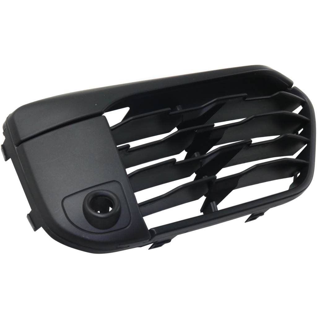 BMW BMW X1 FRONT BUMPER GRILLE RIGHT (Passenger Side) BLACK W/SILVER MLDG (WO/SENSOR)(WO/M PKG) OEM#51117453980 2016-2019 PL#BM1039204