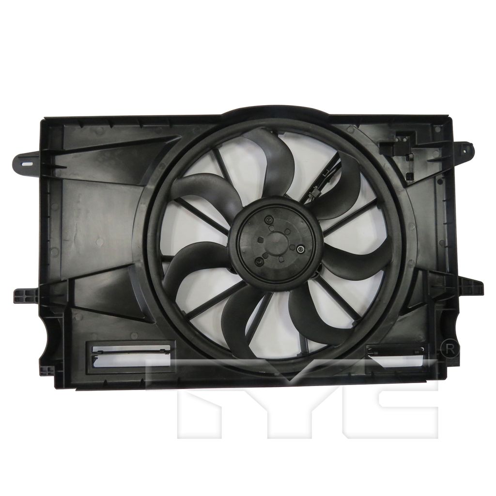 CHEVROLET CRUZE HATCHBACK RADIATOR & A/C FAN ASSEMBLY (1.4L TURBO)(A/T)(SINGLE FAN) OEM#39013323 2017-2019 PL#GM3115303