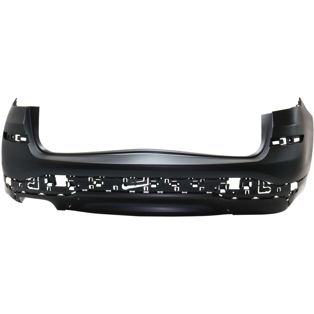 BMW BMW X3 REAR BUMPER COVER PRIMED (WO/M PKG; WO/SENSOR; W/X-LINE PKG)**CAPA** OEM#51127389886 2015-2017 PL#BM1100307C