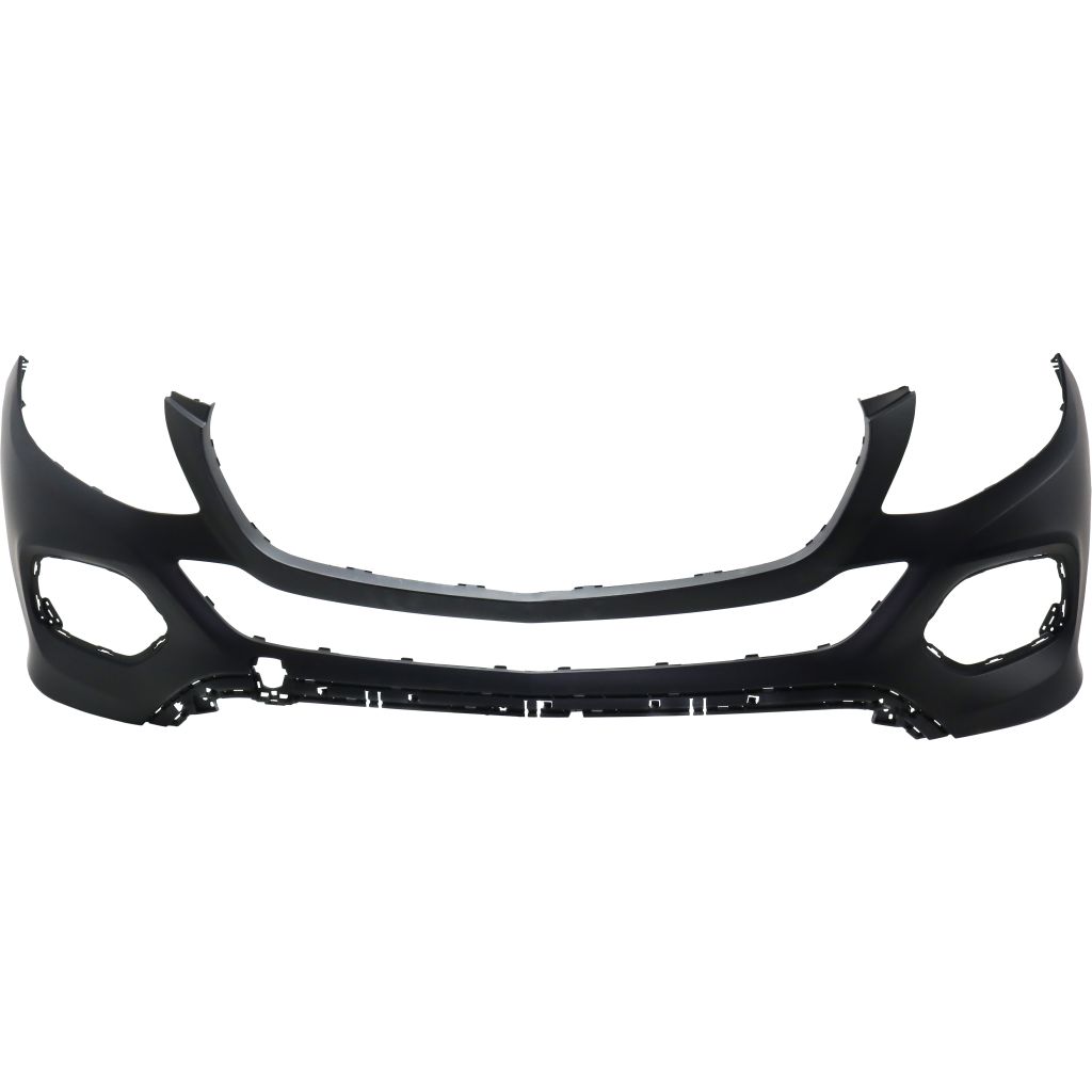 MERCEDES-BENZ GLE-CLASS SUV PLUG-IN (166) FRONT BUMPER COVER PRIMED (WO/SPORT PKG)(WO/ACTIVE PK ASSIST)**CAPA** OEM#16688591259999 2016-2019 PL#MB1000495C