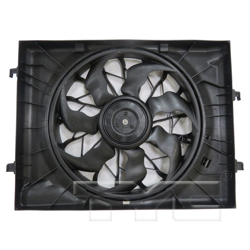 KIA OPTIMA RADIATOR & A/C FAN ASSEMBLY (2.4L)(SINGLE FAN) OEM#25380D5210 2016-2020 PL#KI3115148