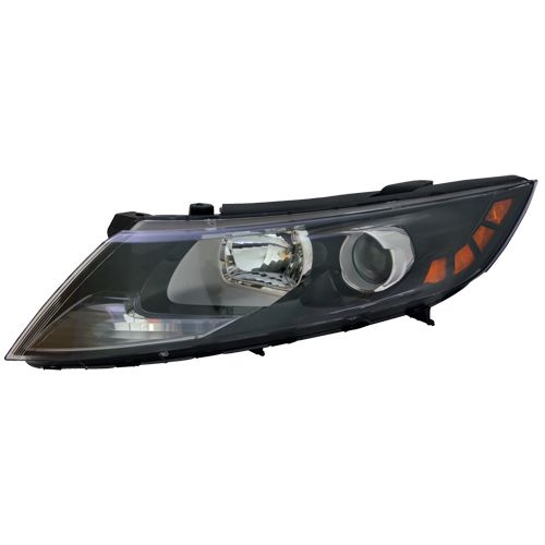 KIA OPTIMA HEAD LAMP ASSEMBLY LEFT (Driver Side) ( HALOGEN)(USA) **CAPA* OEM#921014C000 2012-2013 PL#KI2502157C