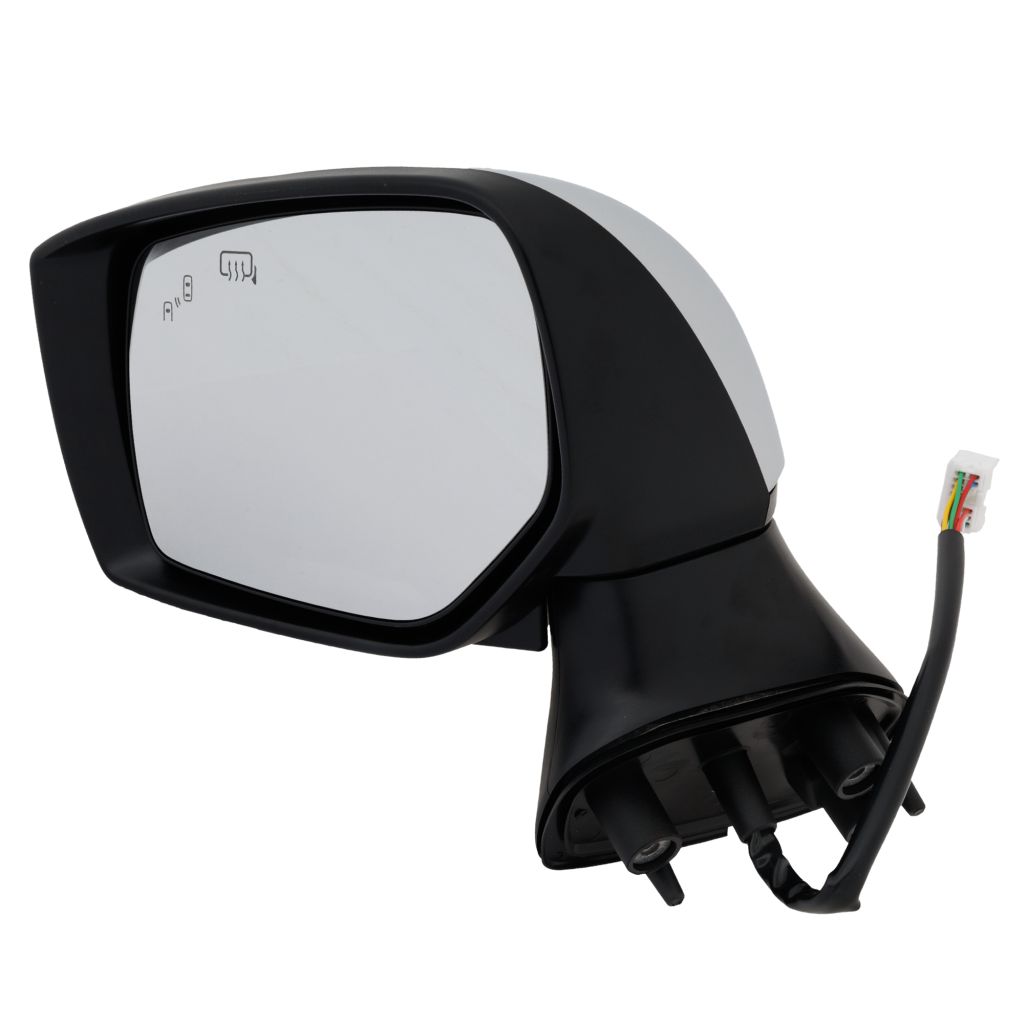 SUBARU LEGACY DOOR MIRROR LEFT (Driver Side) PWR/HTD/SIGNAL (W/BSD)(SPORT MDL)(SILVER CVR) OEM#91036AL20B-PFM 2017 PL#SU1320174