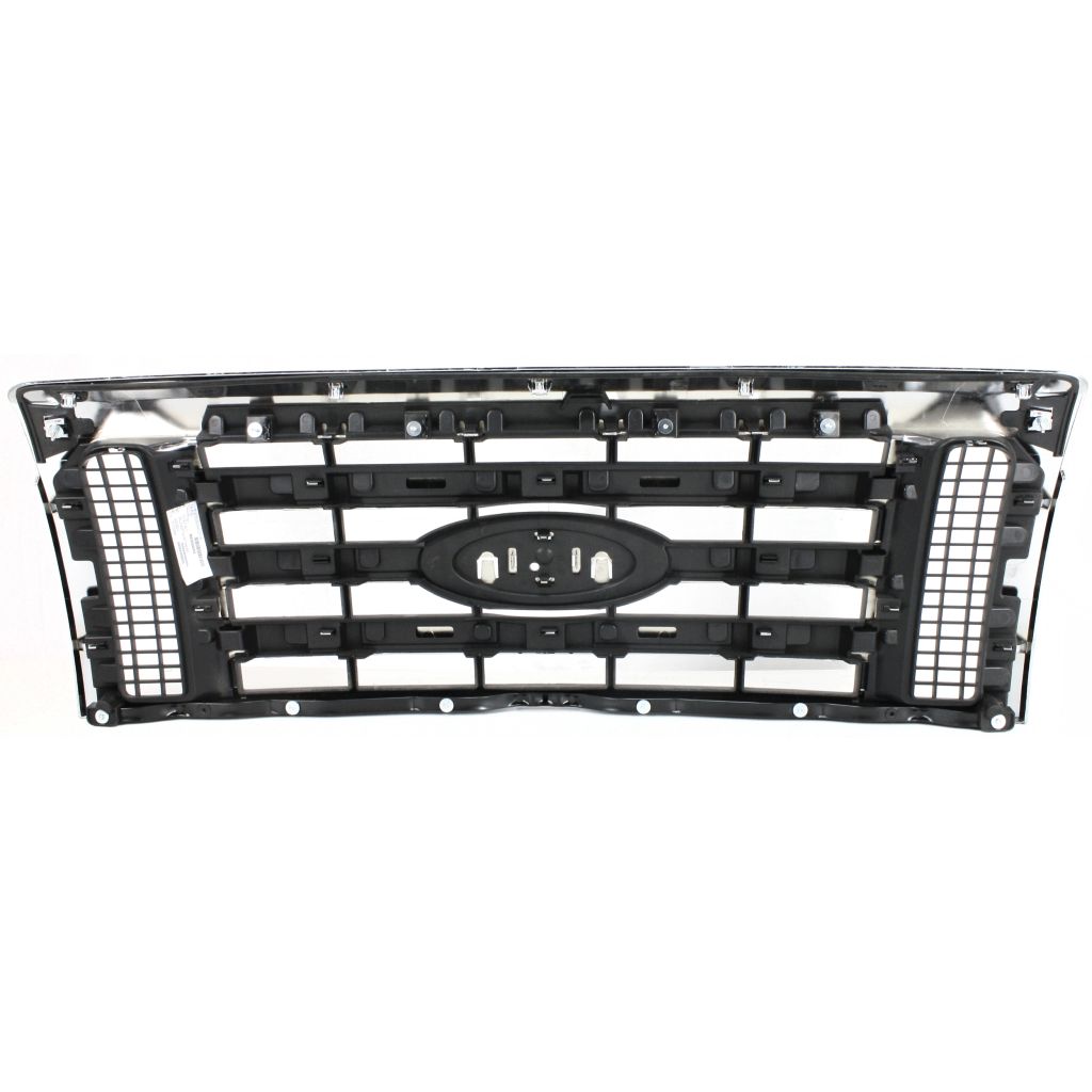 FORD TRUCKS & VANS FORD/PU (F150)(EXC SVT RAPTOR) GRILLE CHROME (3 BAR)(XLT MDL) OEM#9L3Z8200D 2009-2012 PL#FO1200511