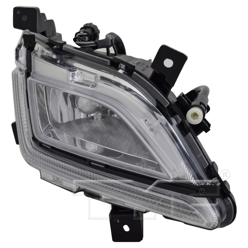 HYUNDAI TUCSON FOG LAMP ASSY RIGHT (Passenger Side) (W/LED DRL)**CAPA** OEM#92202D3600 2019-2021 PL#HY2593170C