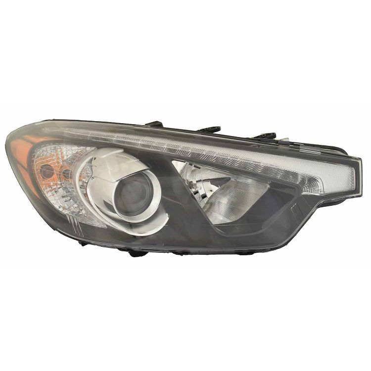 KIA FORTE SEDAN HEAD LAMP ASSY RIGHT (Passenger Side) (HID)(TO 10-17-14)**CAPA** OEM#92102A7220 2014-2015 PL#KI2503172C