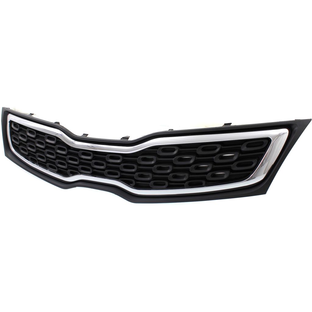 KIA RIO SEDAN GRILLE CHR/BLK OEM#863501W010 2012-2015 PL#KI1200151