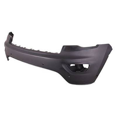 JEEPVEHICLE GRAND CHEROKEE / GRAND CHEROKEE WK FRONT BUMPER COVER UPR PRIMED (WO/WASH)(W/4 SENSOR)(LARD/LTD/OVER/TRAIL)(16 75th ED) OEM#68312862AA 2016-2021 PL#CH1014132