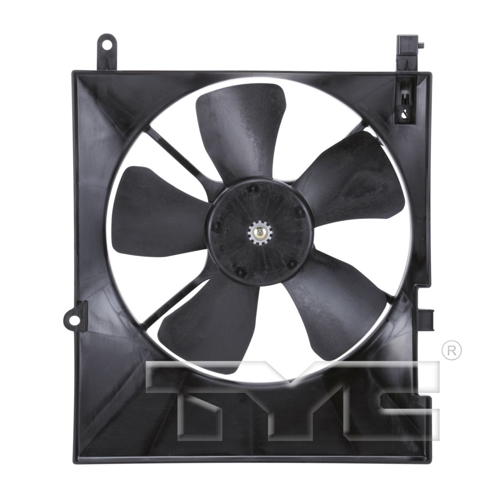 CHEVROLET AVEO SEDAN RADIATOR & A/C FAN ASSEMBLY (W/AC)(SINGLE FAN) OEM#96536666 2007-2008 PL#GM3117106