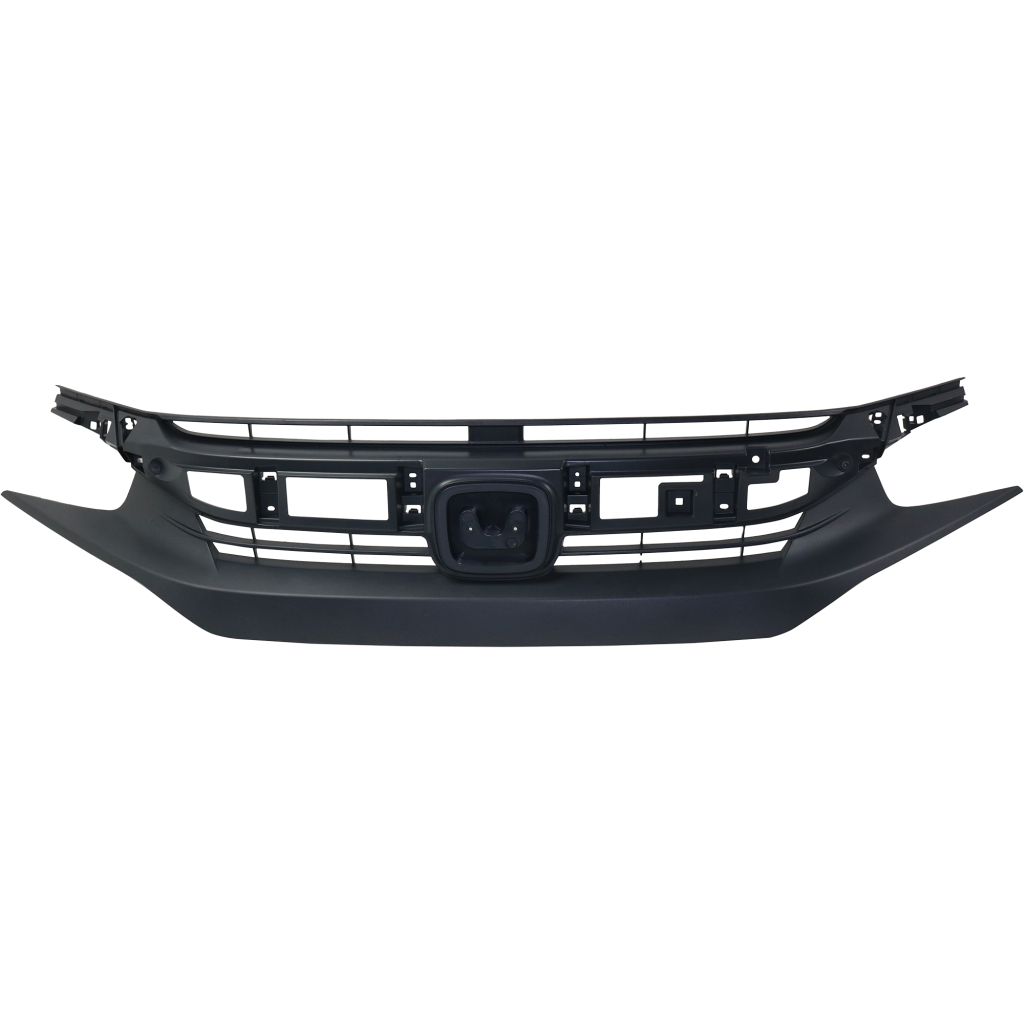 HONDA CIVIC SEDAN GRILLE TEXT-BLK (EXC SI) OEM#71121TBAA01 2016-2018 PL#HO1200231