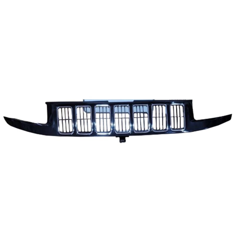 JEEPVEHICLE GRAND CHEROKEE / GRAND CHEROKEE WK GRILLE ASSY W/CHROME RING W/BLACK LOUVER INSERT OEM#5RM46TZZAA-PFM 2014-2016 PL#CH1200382