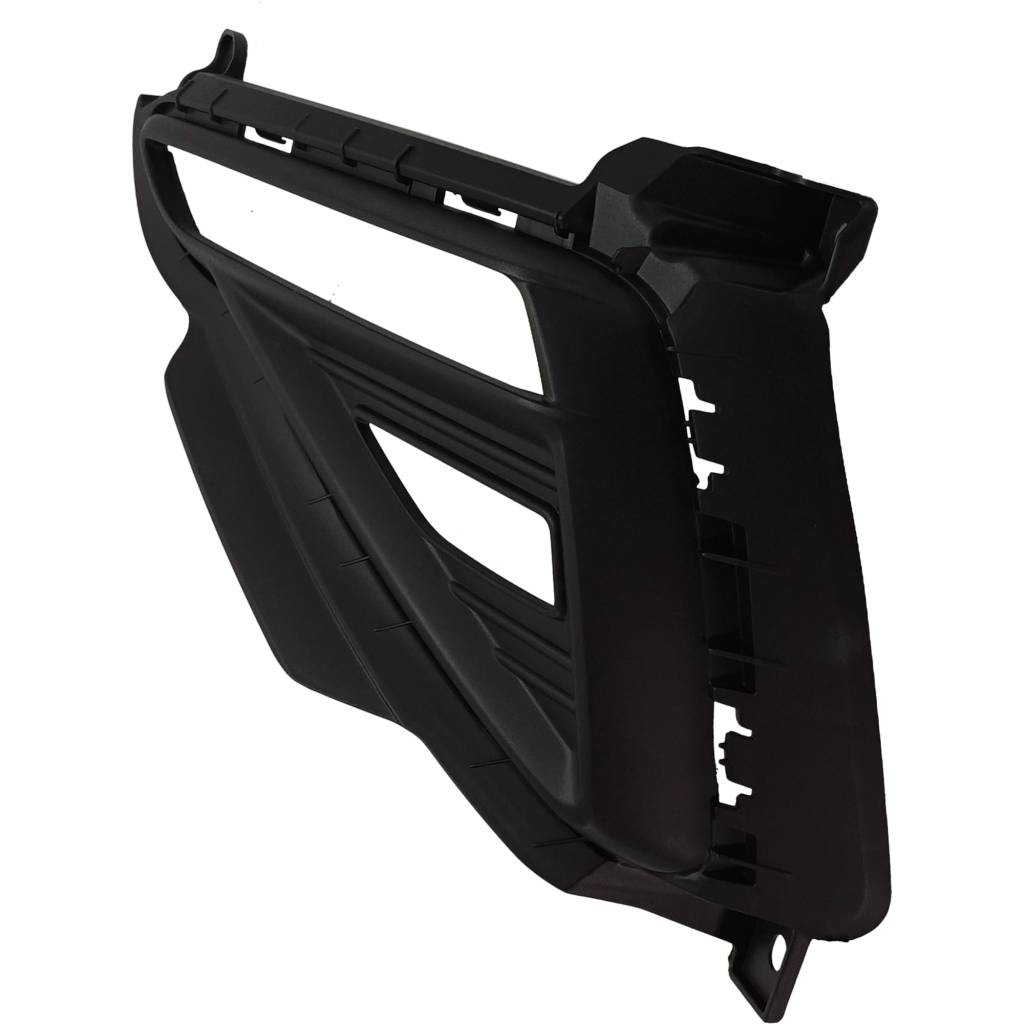 KIA FORTE SEDAN REAR BUMPER INSERT RIGHT (Passenger Side) TXT-BLACK (FE) OEM#86662M7000 2019-2021 PL#KI1139100