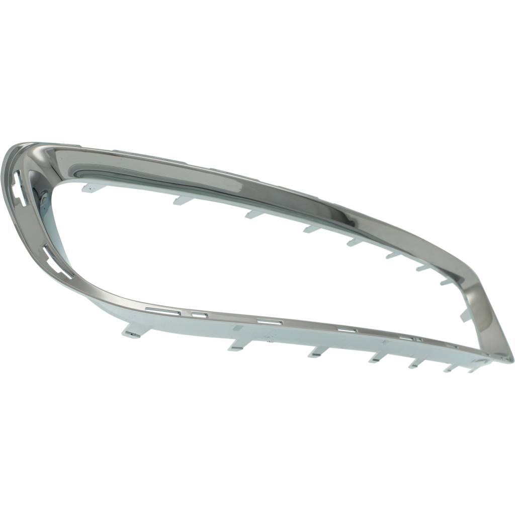 MINI COOPER COUPE FRONT BUMPER GRILLE FRAME (W/CHR)(BASE MDL)(WO/JOHN COOPER WORKS PKG) OEM#51117250787 2012-2015 PL#MC1037102