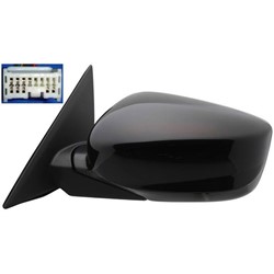 HONDA ACCORD CROSSTOUR DOOR MIRROR LEFT (Driver Side) PWR HTD (WO/MEMORY) OEM#76258TP6A11-PFM 2010-2012 PL#HO1320251