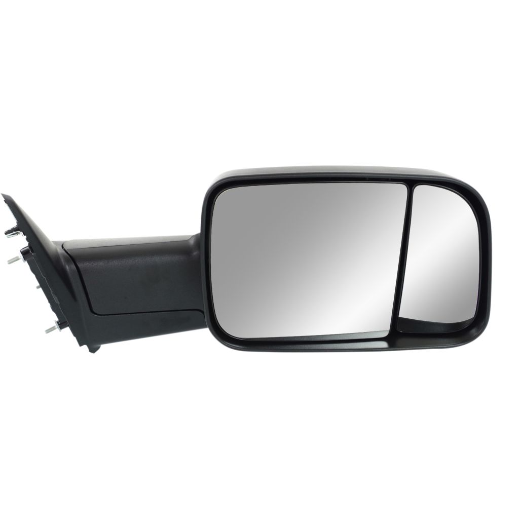DODGE TRUCKS & VANS DODGE/PU (R1500)( CLASSIC) DOOR MIRROR RIGHT (Passenger Side) MANUAL TXT-BLACK (DUAL GLASS)(TRAILER TOW TYPE) OEM#55372072AL 2013-2022 PL#CH1321314