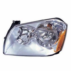 DODGE MAGNUM HEAD LAMP ASSEMBLY RIGHT (Passenger Side) (5.7L)(W/CHR BEZEL) OEM#4806058AG 2005-2007 PL#CH2503165