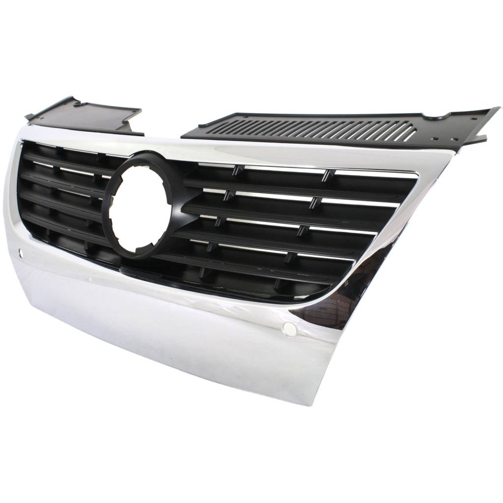 VOLKSWAGEN PASSAT GRILLE ASSY (W/O CHROME MLDG)(W/SENSOR) OEM#3C0853651CPWF 2006-2010 PL#VW1200148