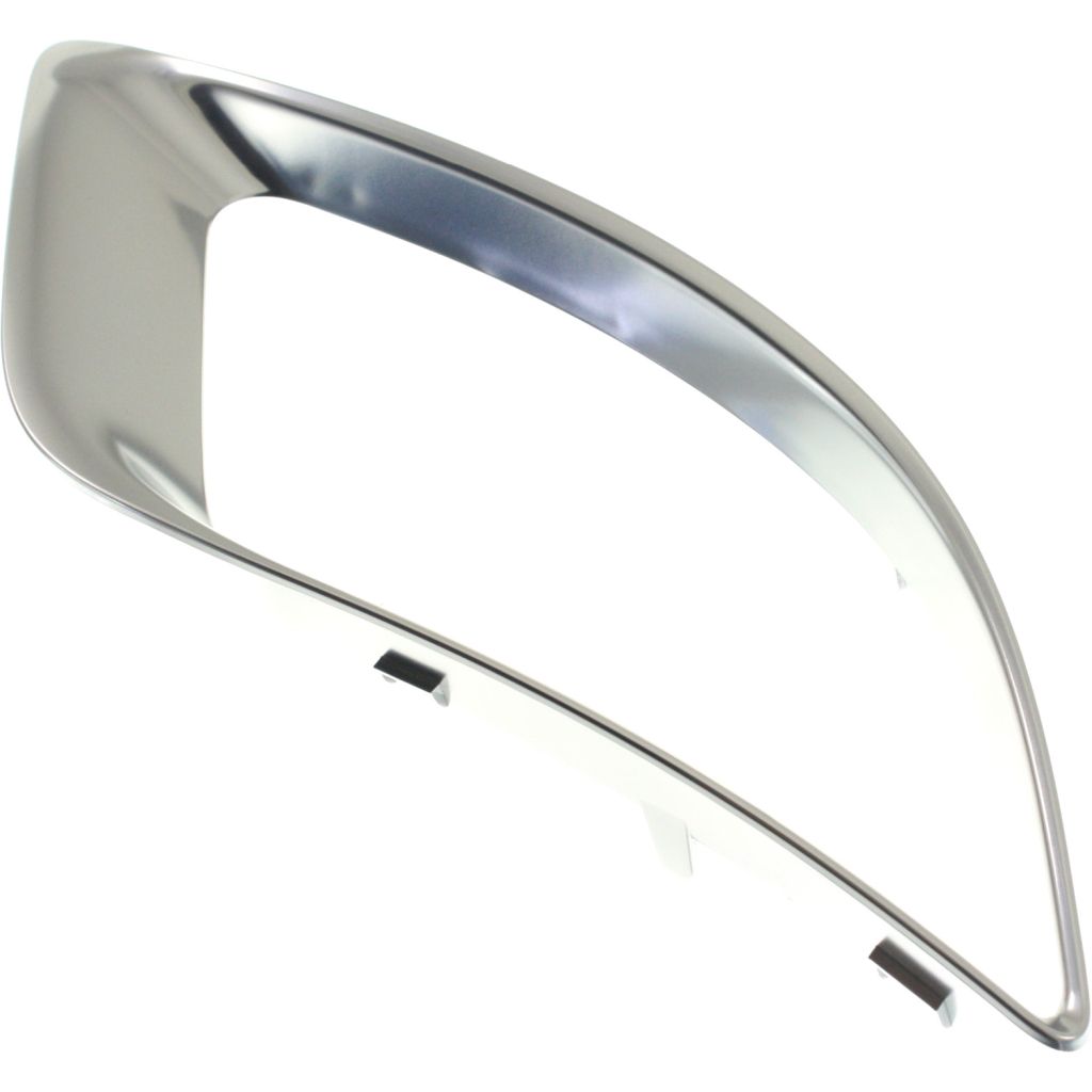 DODGE TRUCKS & VANS DURANGO FOG LAMP COVER OUTER MOLDING LEFT (Driver Side) SATIN NICKEL CHROME (2PC BUMPER CVR) OEM#6CH63SZ7AA 2016-2020 PL#CH1038182
