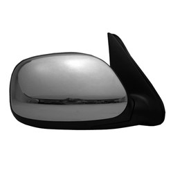 TOYOTA TUNDRA DOOR MIRROR RIGHT (Passenger Side) PWR/HTD (CHROME)(Double Cab) OEM#879100C100 2003-2006 PL#TO1321227