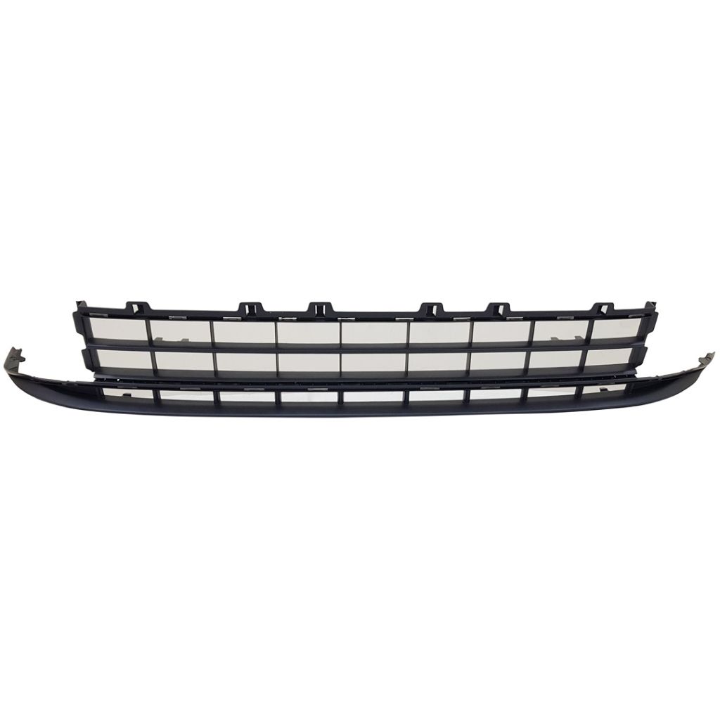 VOLKSWAGEN JETTA SEDAN (EXC GLI) FRONT BUMPER GRILLE TXT-BLACK OEM#17A853677E9B9 2022-2024 PL#VW1036160