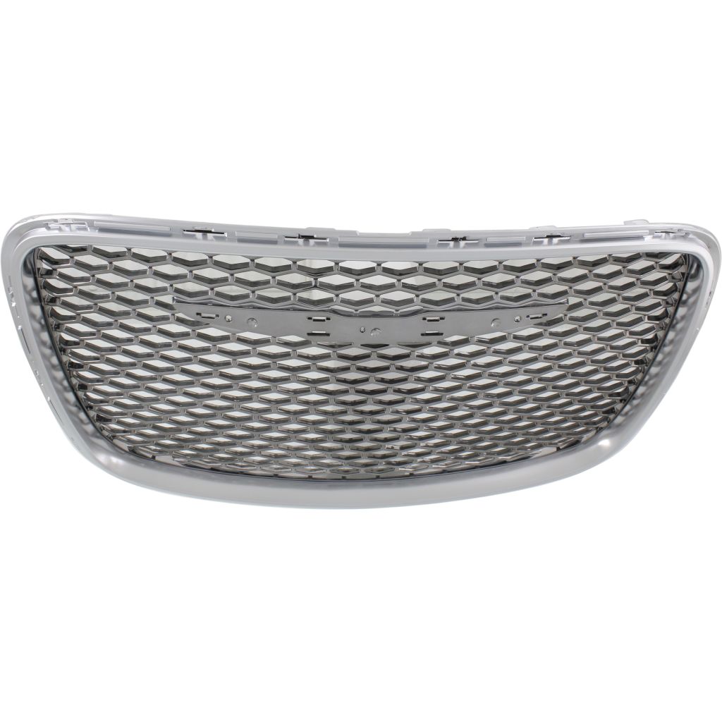 CHRYSLER 300 GRILLE PLANTINUM CHR/BLK (300C PLATINUM MDL) OEM#5SW17SZUAE 2015-2023 PL#CH1200396