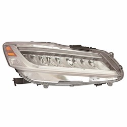 HONDA ACCORD SEDAN HEAD LAMP ASSEMBLY RIGHT (Passenger Side) (LED)(W/LED DRL) OEM#33100T2AA31 2016-2017 PL#HO2503174