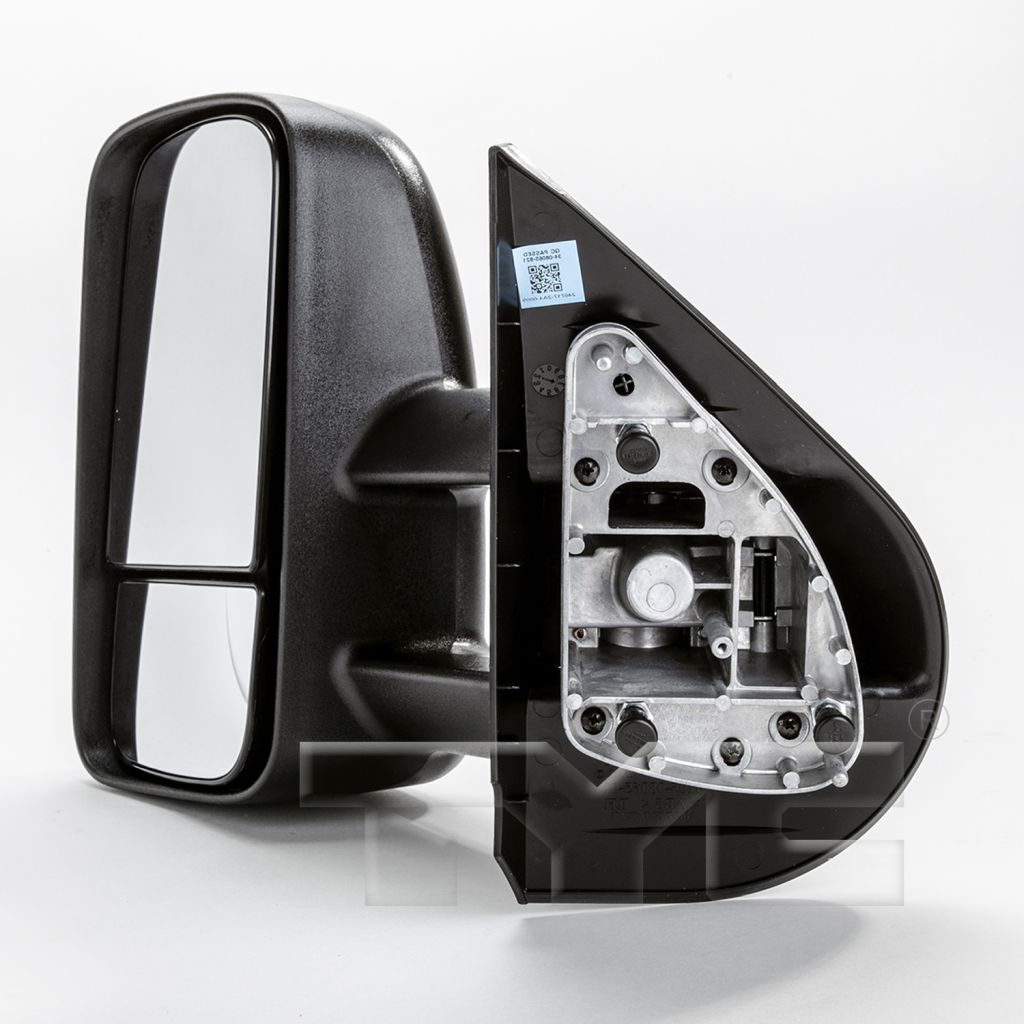 GM TRUCKS & VANS SILVERADO/PU 2500/3500 (CHEVY) DOOR MIRROR LEFT (Driver Side) MANUAL (DUAL ARM) OEM#20862094 2011-2014 PL#GM1320337