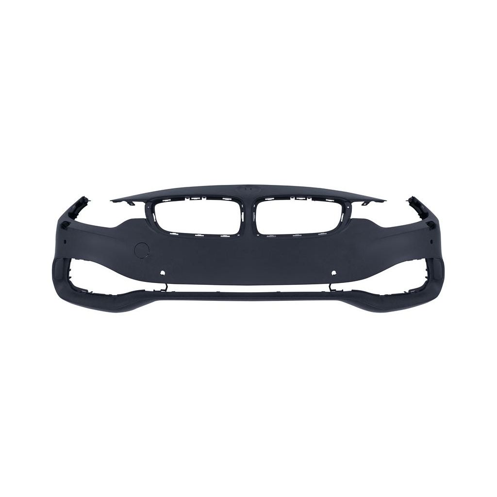 BMW BMW 4 (4DOORS/GRAN COUPE) FRONT BUMPER COVER PRIMED (WO/M SPORT) W/ WASHER W/ PK SENSOR OEM#51117363283 2015-2017 PL#BM1000388