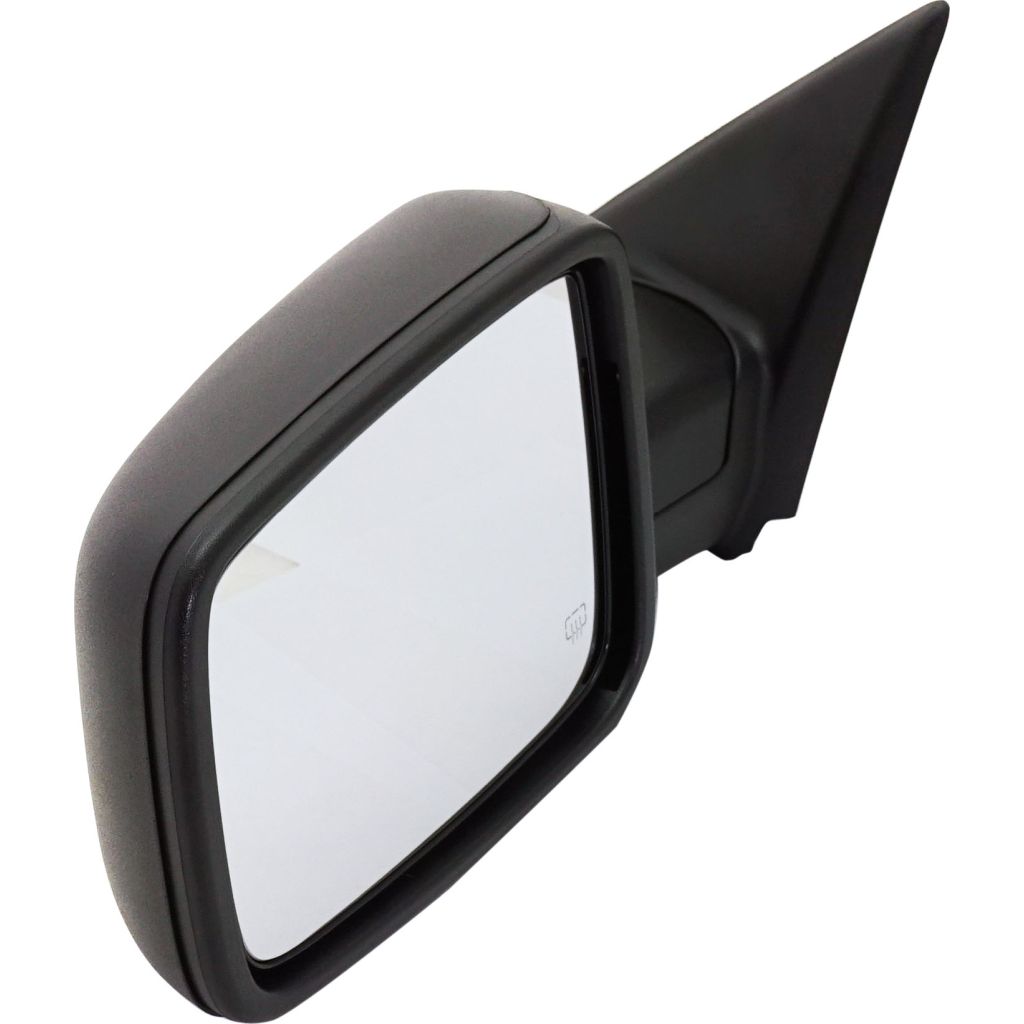 DODGE TRUCKS & VANS DODGE/PU (R2500/3500) DOOR MIRROR LEFT (Driver Side) POWER/HEATED (SINGLE GLASS)(TEXT BLK) OEM#55372067AH (P) 2010-2012 PL#CH1320303