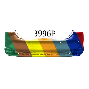 LEXUS ES 300h REAR BUMPER COVER PRIMED (W/SENSOR) OEM#5215933977 2019-2022 PL#LX1100225