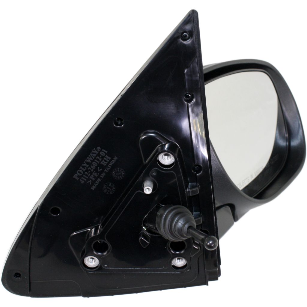 KIA FORTE SEDAN DOOR MIRROR RIGHT (Passenger Side) MANUAL REMOTE (WO/SIGNAL LAMP) OEM#876201M100 2010-2013 PL#KI1321144