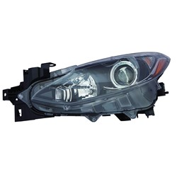MAZDA MAZDA3 HEAD LAMP LEFT (Driver Side) (HALOGEN) **CAPA** OEM#BPW9510L0A 2014-2016 PL#MA2502144C