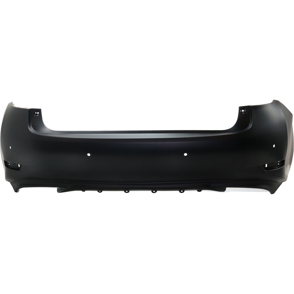 LEXUS ES 350 REAR BUMPER COVER PARTIAL PRIMED (W/SENSOR; USA BUILT)**CAPA** OEM#521590A905 2016-2018 PL#LX1100197C