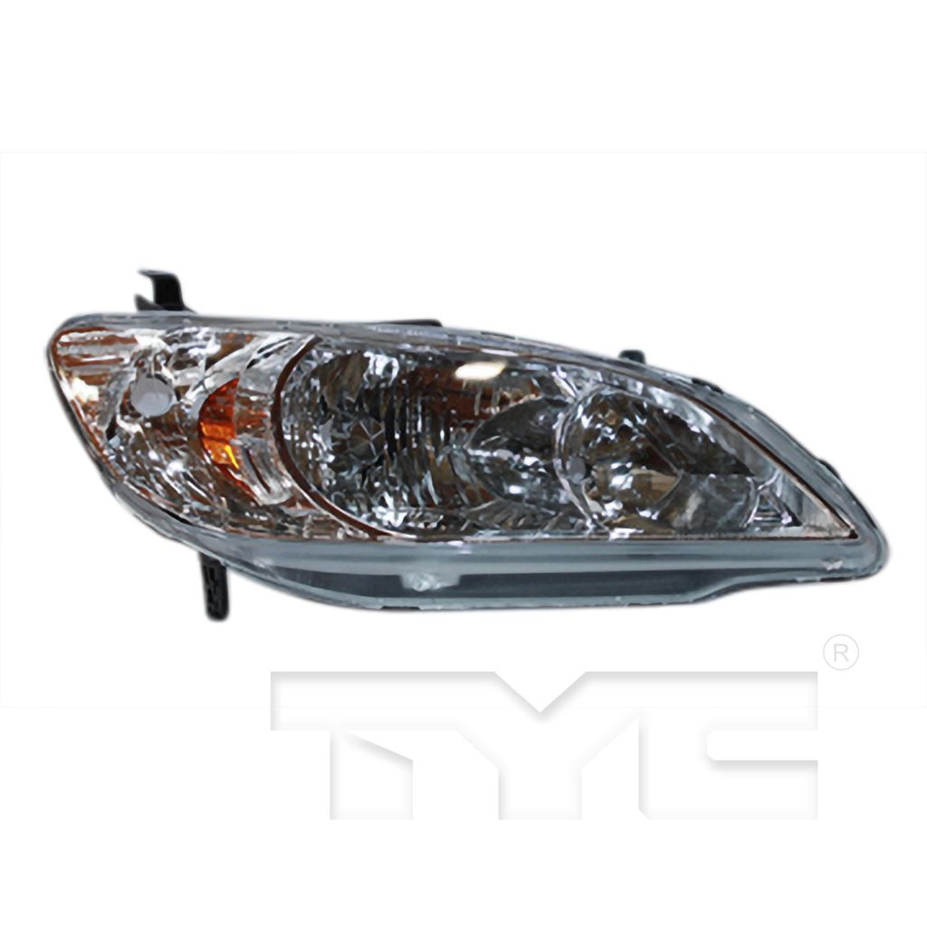 HONDA CIVIC HYBRID HEAD LAMP UNIT RIGHT (Passenger Side) **CAPA** OEM#33101S5AA51 2004-2005 PL#HO2503121C