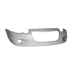 CHRYSLER SEBRING CONV FRONT BUMPER COVER PRIMED (W/ F.L.) OEM#4805909AB 2004-2006 PL#CH1000400